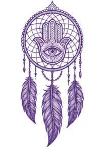 tattoovorlage-mit-traumfaenger-und-augen-symbol