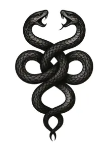 tattoovorlage-mit-zwei-verschlungenen-schlangen-symbol-staerke-oberarm