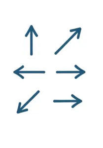 tattoovorlage-pfeile-in-verschiedene-richtungen-finger-tattoo