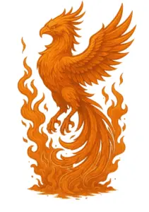 tattoovorlage-phoenix-aus-flammen-aufsteigend