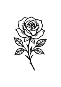 tattoovorlage-rose-im-schwarz-weiss-design-fuer-die-hand