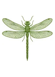 tattoovorlage-stilisierte-libelle-mit-feinen-details