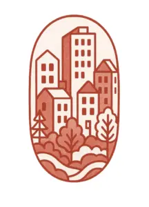 tattoovorlage-stilisierte-stadtlandschaft-mit-gebaeuden-und-baeumen