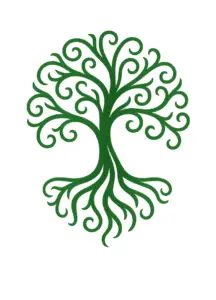 tattoovorlage-stilisierter-baum-mit-aesten-und-wurzeln