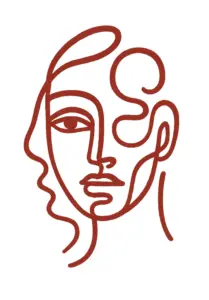 tattoovorlage-stilisiertes-gesicht-mit-abstrakten-linien