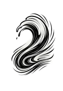 tattoovorlage-welle-mit-dynamischen-linien-fuer-unterarm-tattoos