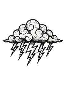 tattoovorlage-wolke-mit-blitzen-schwarz-weiss