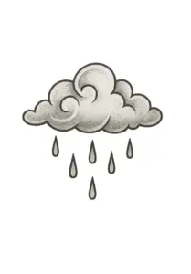 tattoovorlage-wolke-mit-regentropfen-und-tropfen