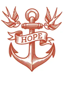 traditioneller-anker-mit-schwalben-und-banner-hoffnung