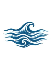 wellenmuster-das-den-fluss-des-wassers-darstellt